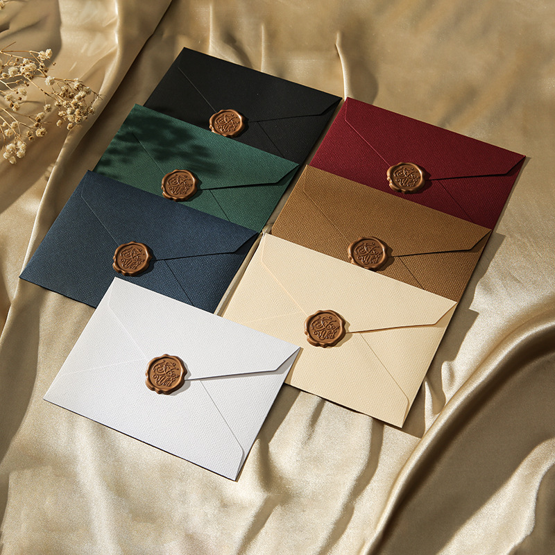 Wax Seal Letter Kit - 10 set di biglietti di auguri