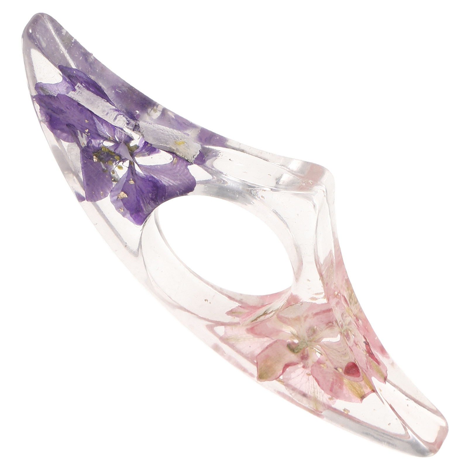 Dried Flower Bookmark - Segnalibro in resina con fiori essiccati
