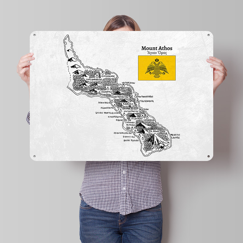 Custom Map Poster - Poster Mappa Disegnata a Mano del