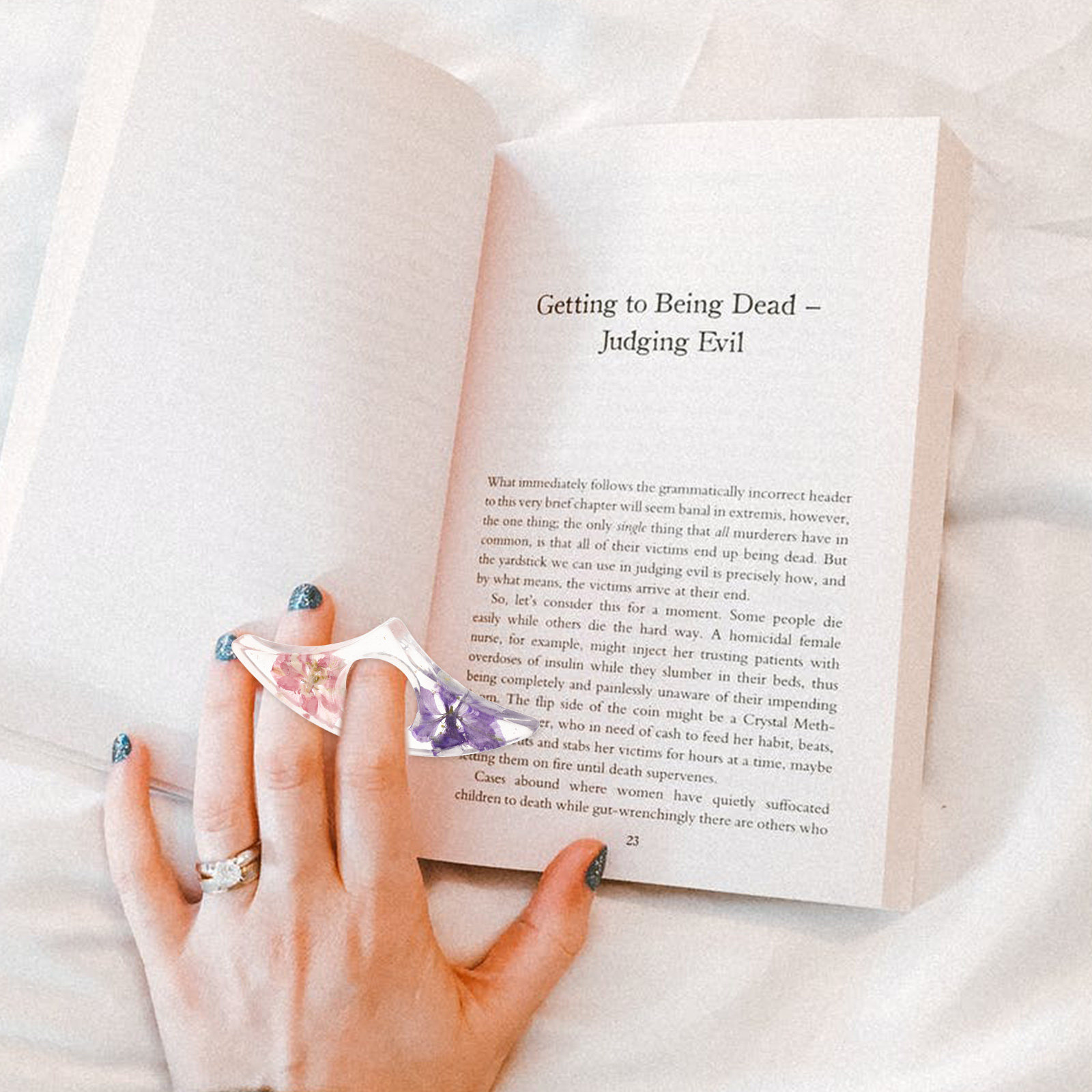 Segnalibro in resina con fiori - Dried Flower Bookmark recensione e prezzo