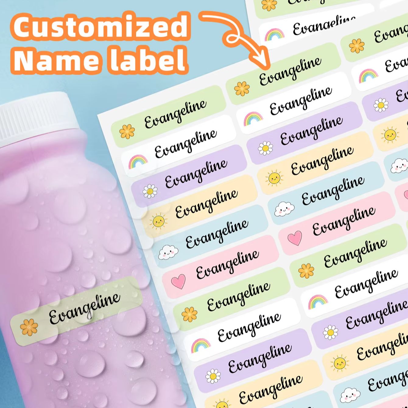 1-220 Pezzi Adesivi Personaliz - Personalized Name Box recensione e prezzo