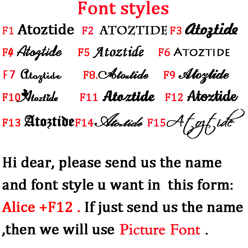 Atoztide personalizzato nomi p - Personalized Name Box recensione e prezzo