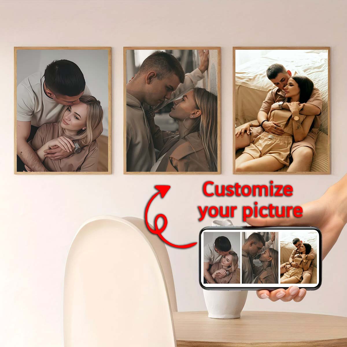 Triptico - Quadro in legno per - Engraved Wood Frame recensione e prezzo