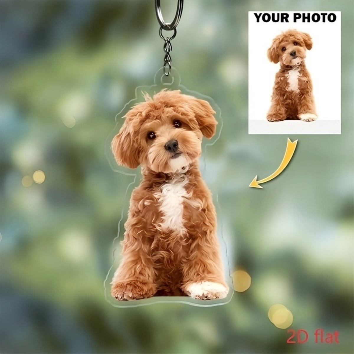 Portachiavi Personalizzato con - Pet Portrait Custom recensione e prezzo