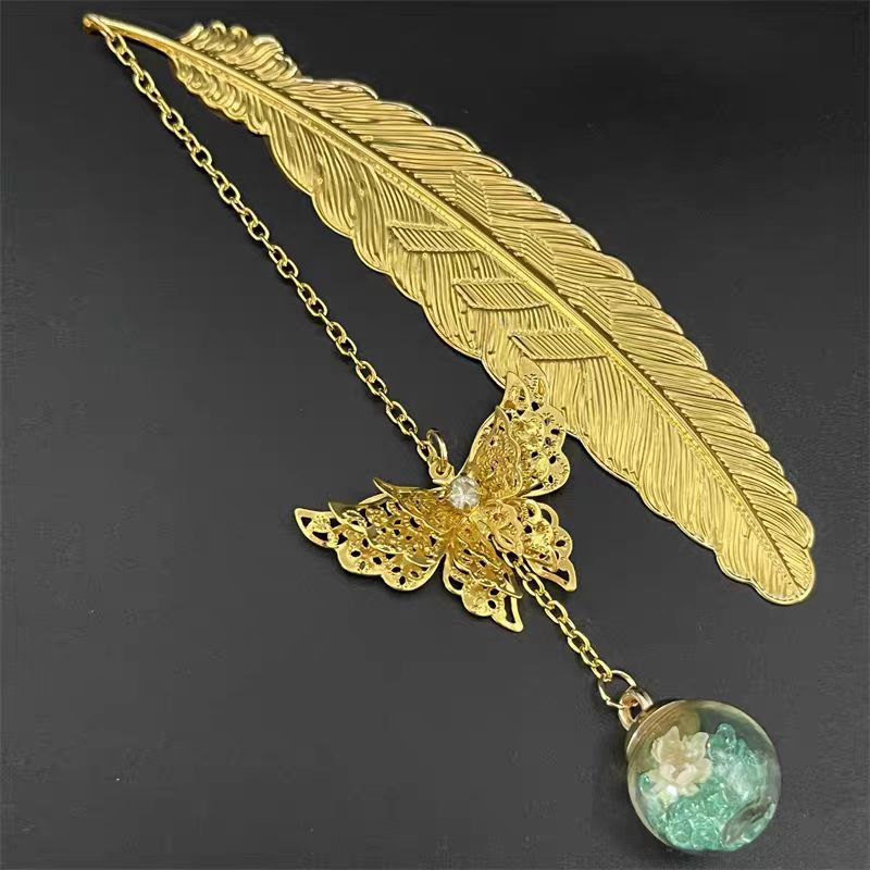 Segnalibro in Metallo Stile Ci - Dried Flower Bookmark recensione e prezzo