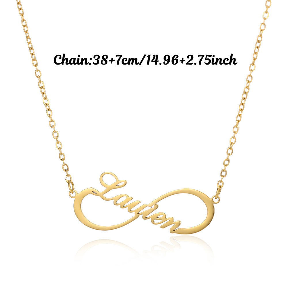 Collane Infinity Personalizzat - Name Necklace Custom recensione e prezzo