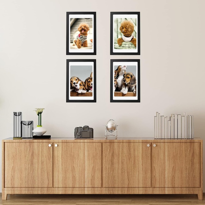 Set da 5 pezzi Cornici per fot - Engraved Wood Frame recensione e prezzo