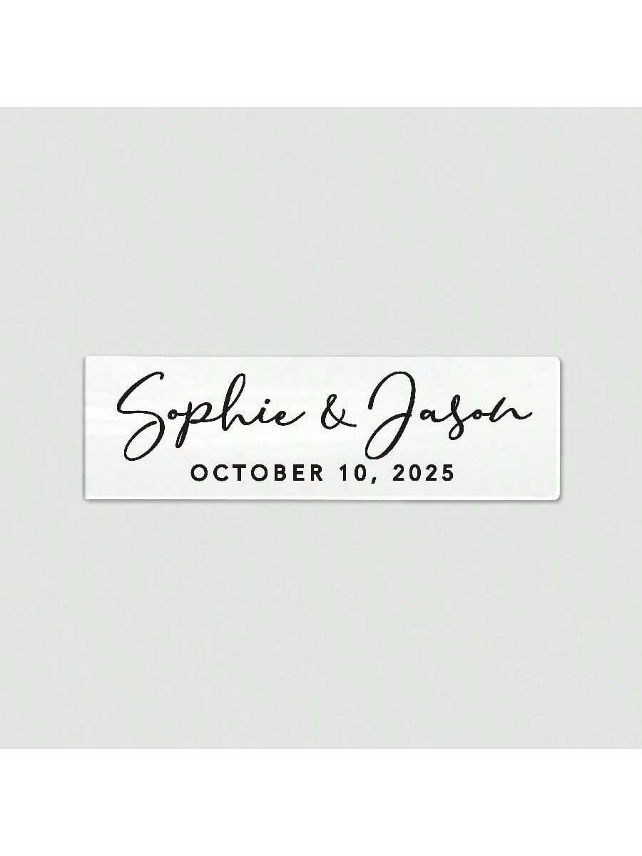 Etichette per matrimoni traspa - Personalised Candle Label recensione e prezzo