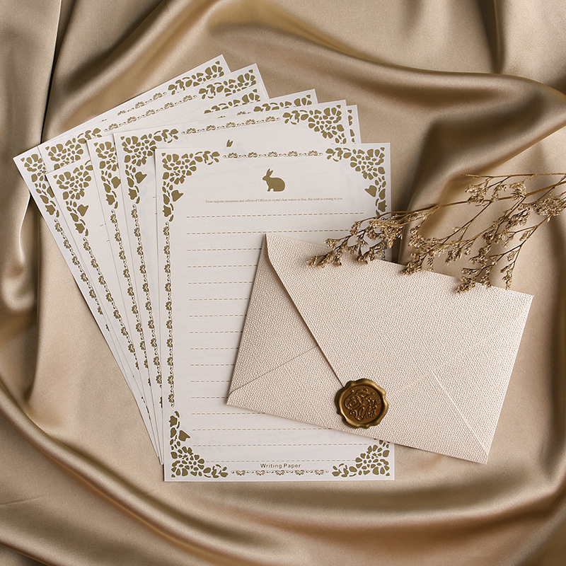 Set di buste di carta marrone  - Wax Seal Letter Kit recensione e prezzo