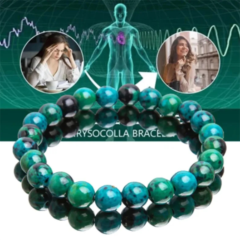 Bracciale in crisocolla malach - Coordinates Bracelet recensione e prezzo